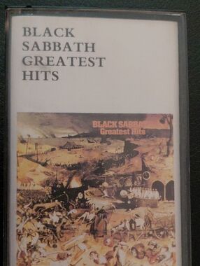 Black Sabbath Greatest Hits Cassette